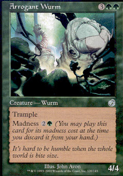 Arrogant Wurm (Torment) Heavy Play