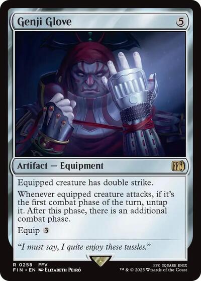 Genji Glove (Universes Beyond: FINAL FANTASY) Light Play Foil