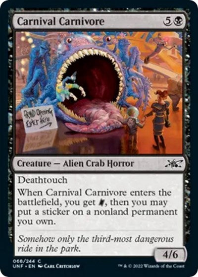 Carnival Carnivore (Unfinity) Light Play