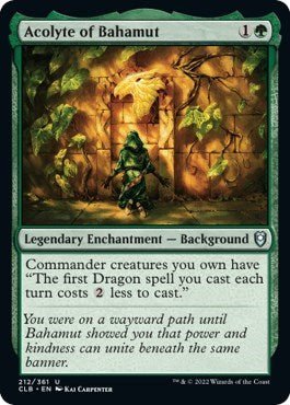 Acolyte of Bahamut (Commander Legends: Battle for Baldur's Gate) Light Play