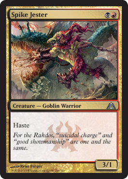 Spike Jester (Dragon's Maze) Light Play Foil