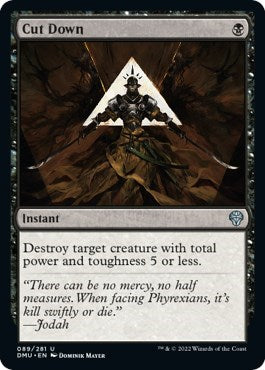 Cut Down (Dominaria United) Light Play