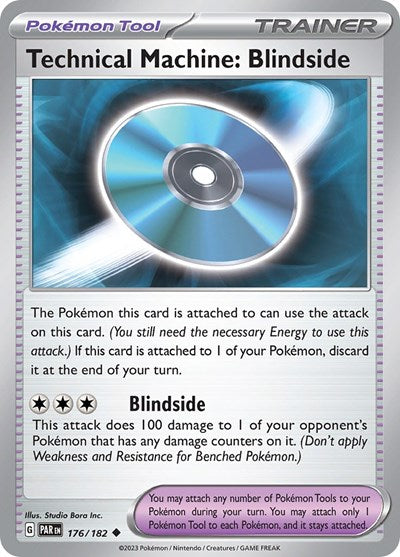 Technical Machine: Blindside (Scarlet and Violet: Paradox Rift) Light Play