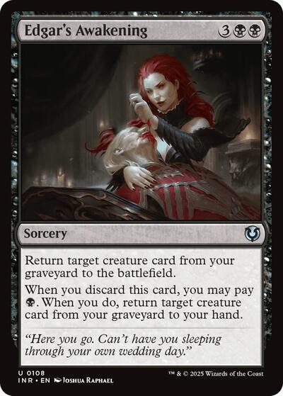 Edgar's Awakening (Innistrad Remastered) Light Play