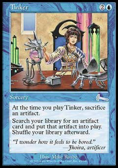 Tinker (Urza's Legacy) Light Play
