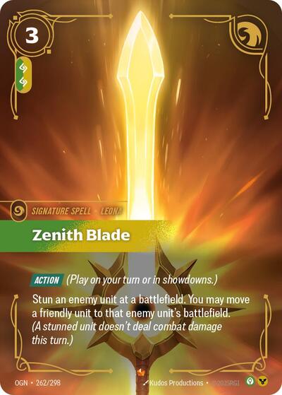 Zenith Blade (Origins) Light Play Foil