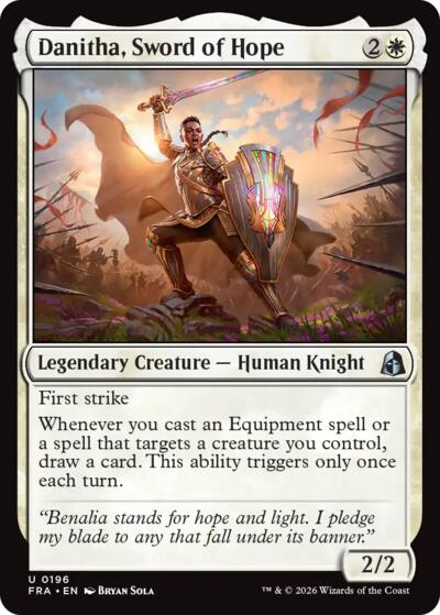 Danitha, Sword of Hope (Reality Fracture) Light Play
