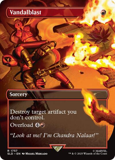 Vandalblast (1757) (Secret Lair) Near Mint