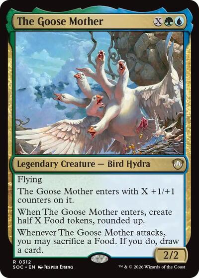 The Goose Mother (Commander: Secrets of Strixhaven) Light Play