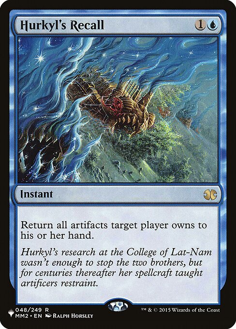 Hurkyl's Recall (The List) Light Play