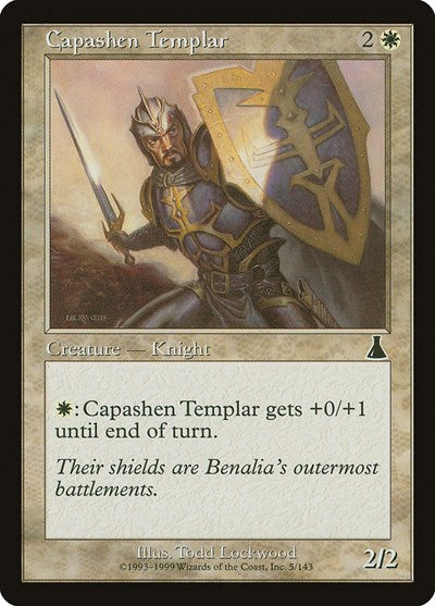Capashen Templar (Urza's Destiny) Light Play