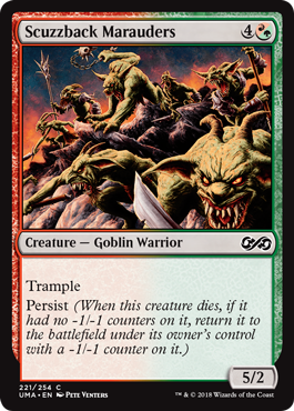 Scuzzback Marauders (Ultimate Masters) Light Play Foil