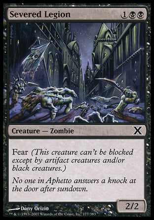 Severed Legion (10th Edition) Light Play
