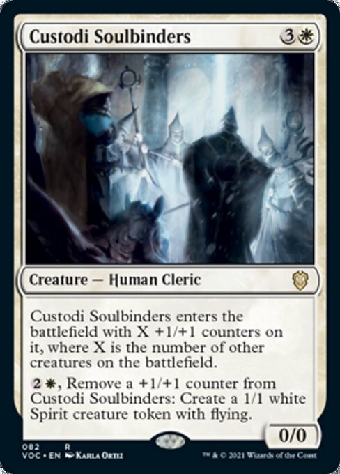 Custodi Soulbinders (Commander 2021 Crimson Vow) Light Play