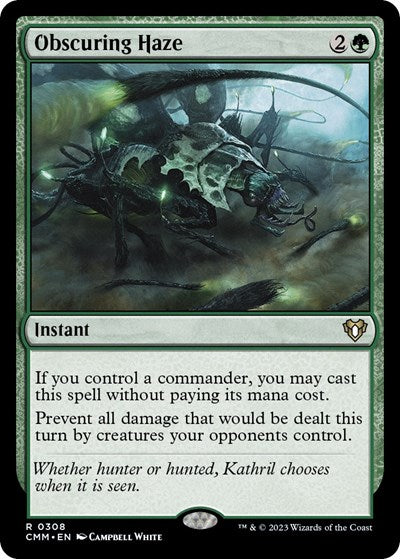 Obscuring Haze (Commander Masters) Light Play