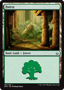 Forest (199) (Hour of Devastation) Light Play