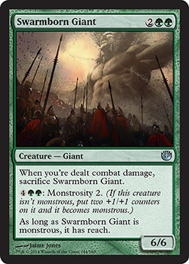 Swarmborn Giant (Journey into Nyx) Medium Play