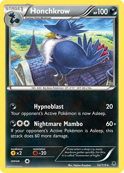 Honchkrow (XY - Phantom Forces) Light Play