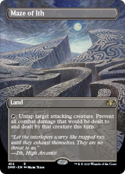 Maze of Ith (Borderless) (Dominaria Remastered) Light Play Foil
