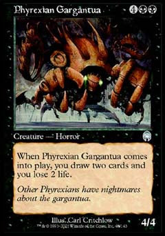 Phyrexian Gargantua (Apocalypse) Medium Play