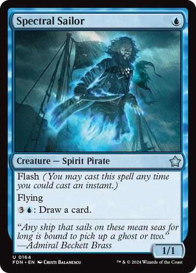 Spectral Sailor (Foundations) Light Play Foil