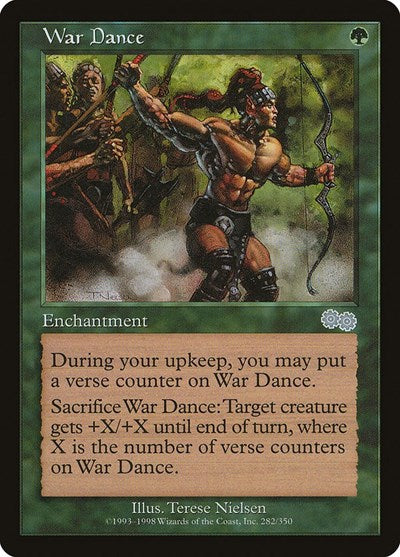 War Dance (Urza's Saga) Medium Play