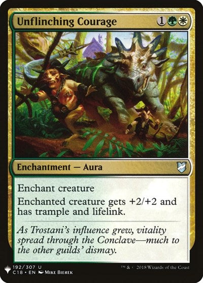 Unflinching Courage (Mystery Booster) Light Play