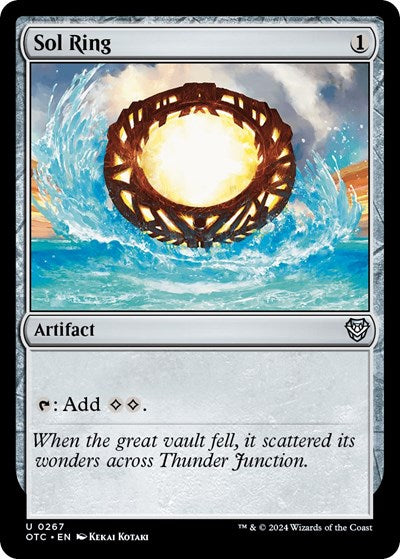 Sol Ring (Commander: Outlaws of Thunder Junction) Light Play