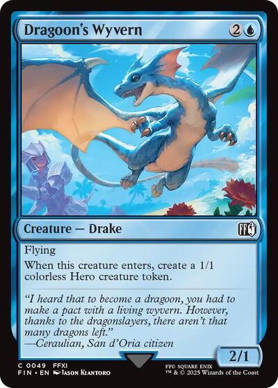 Dragoon's Wyvern (Universes Beyond: FINAL FANTASY) Light Play