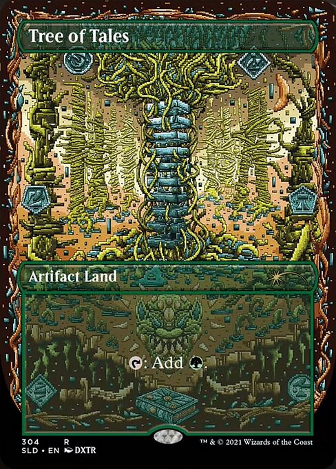 Tree of Tales (Secret Lair) Light Play Foil