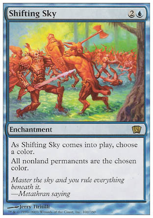 Shifting Sky (8th Edition) Heavy Play