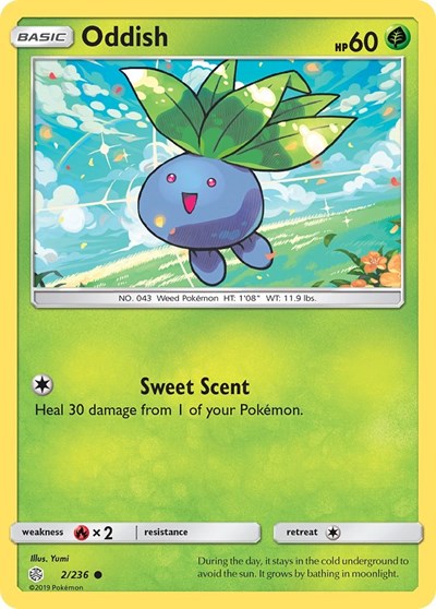 Oddish (SM - Cosmic Eclipse) Light Play
