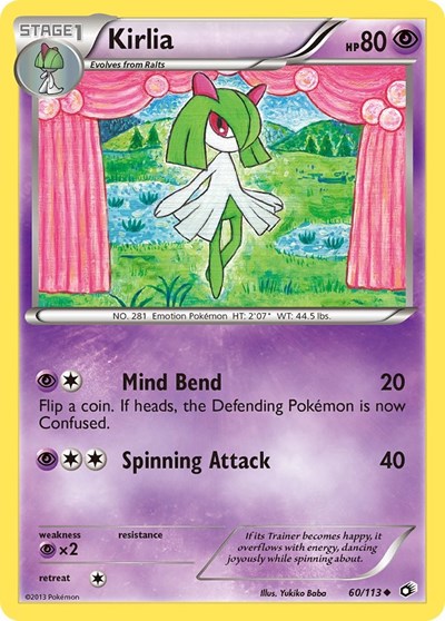 Kirlia (Legendary Treasures) Medium Play