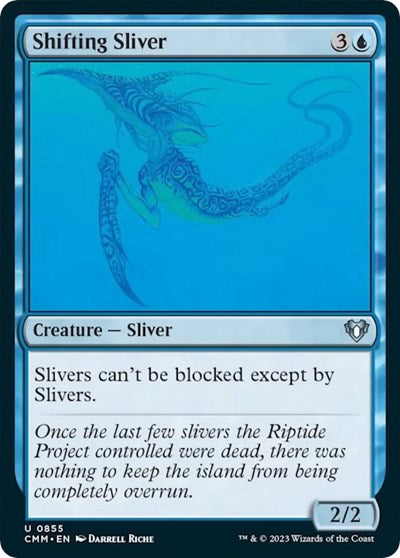 Shifting Sliver (Commander Masters) Light Play