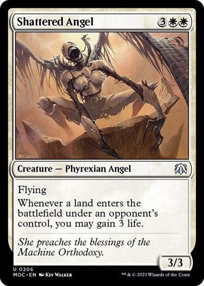 Shattered Angel (Commander: March of the Machine) Light Play
