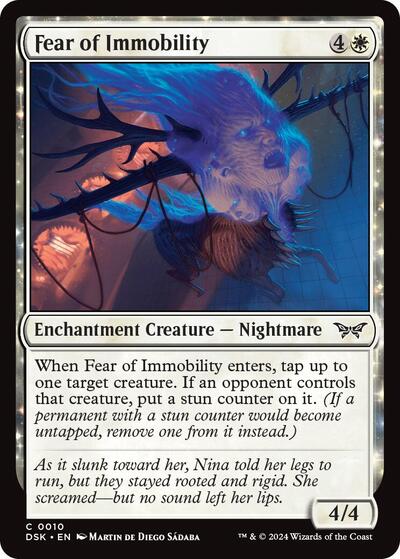 Fear of Immobility (Duskmourn: House of Horror) Light Play