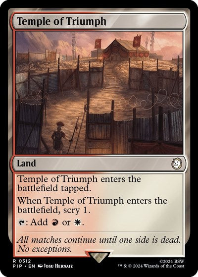 Temple of Triumph (Universes Beyond: Fallout) Light Play
