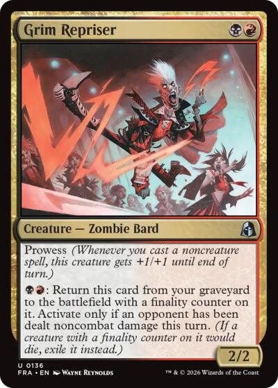 Grim Repriser (Reality Fracture) Light Play