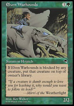 Elven Warhounds (Tempest) Medium Play