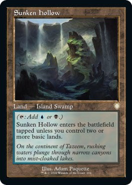Sunken Hollow (Commander: The Brothers' War) Light Play