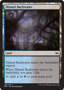 Dismal Backwater (Fate Reforged) Light Play