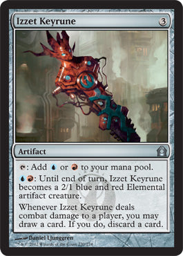 Izzet Keyrune (Return to Ravnica) Light Play