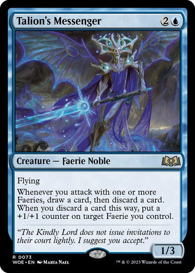 Talion's Messenger (Wilds of Eldraine) Light Play