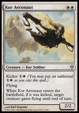 Kor Aeronaut (Zendikar) Medium Play