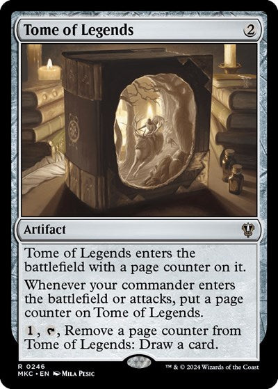 Tome of Legends (Commander: Murders at Karlov Manor) Light Play