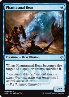 Phantasmal Bear (Masters 25) Light Play