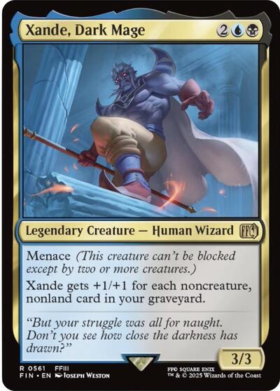 Xande, Dark Mage (Universes Beyond: FINAL FANTASY) Light Play