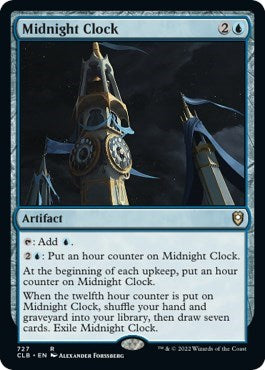 Midnight Clock (Commander Legends: Battle for Baldur's Gate) Light Play