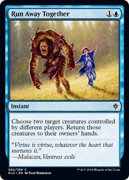 Run Away Together (Throne of Eldraine) Light Play