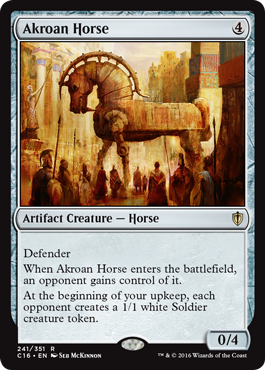 Akroan Horse (Commander 2016 Edition) Light Play